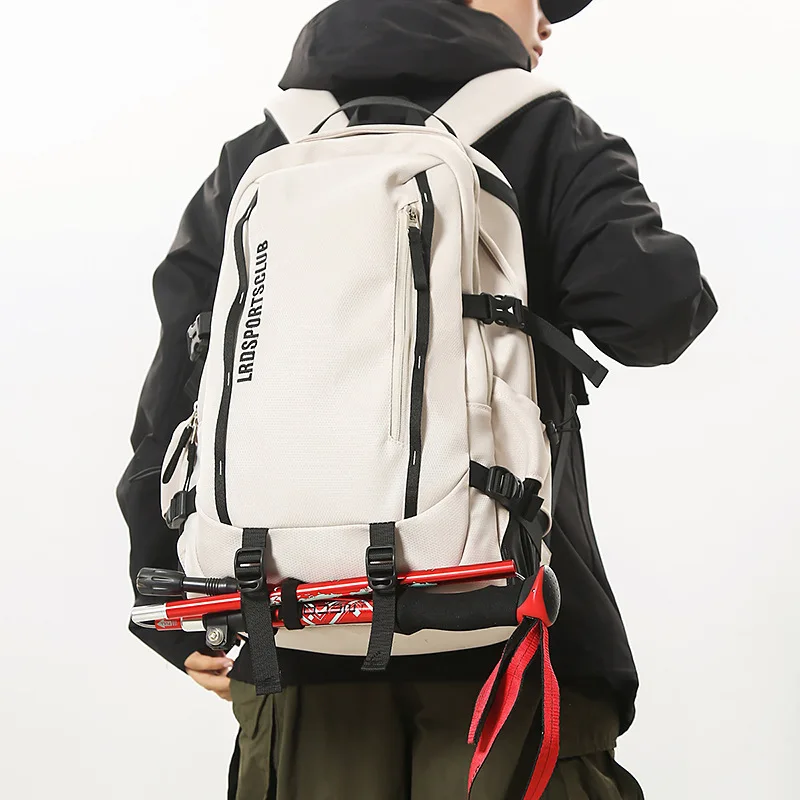 Outdoor Backpack Men's Large Capacity Travel Lightweight Hiking High School Student Backpack Sport Waterproof Mountaineering Bag
Outdoor Backpack Men's Large Capacity Travel Lightweight Hiking High School Student Backpack Sport Waterproof Mountaineering Bag