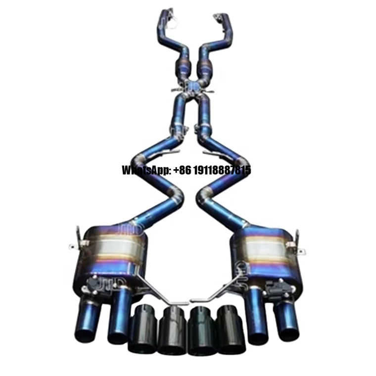 High Quality Car Full Set Titanium Exhaust System with Exhaust Muffler for BMW E92 M3
High Quality Car Full Set Titanium Exhaust System with Exhaust Muffler for BMW E92 M3