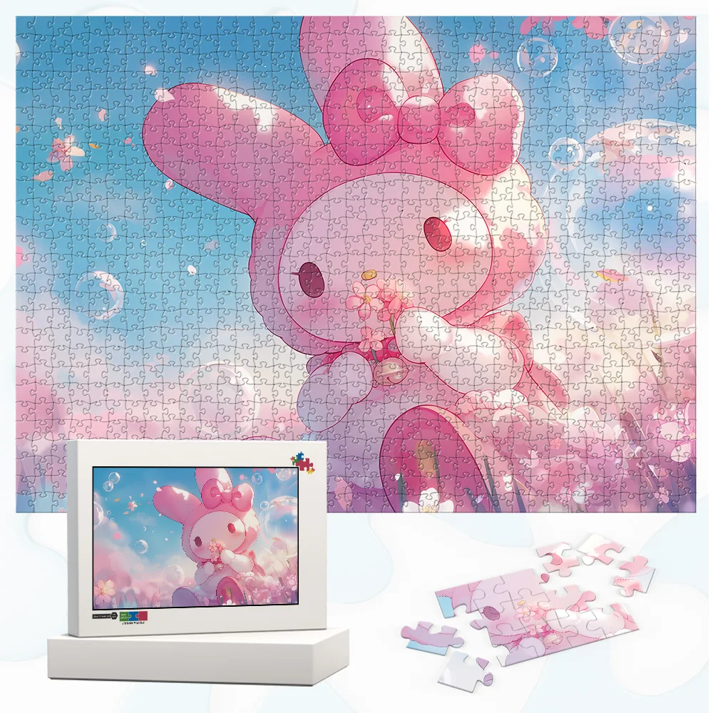 Пазлы My Melody Sanrio, розовые милые цветы, бумажные пазлы, милые персонажи мультфильмов, развивающие игрушки, головоломки для взрослых
Пазлы My Melody Sanrio, розовые милые цветы, бумажные пазлы, милые персонажи мультфильмов, развивающие игрушки, головоломки для взрослых