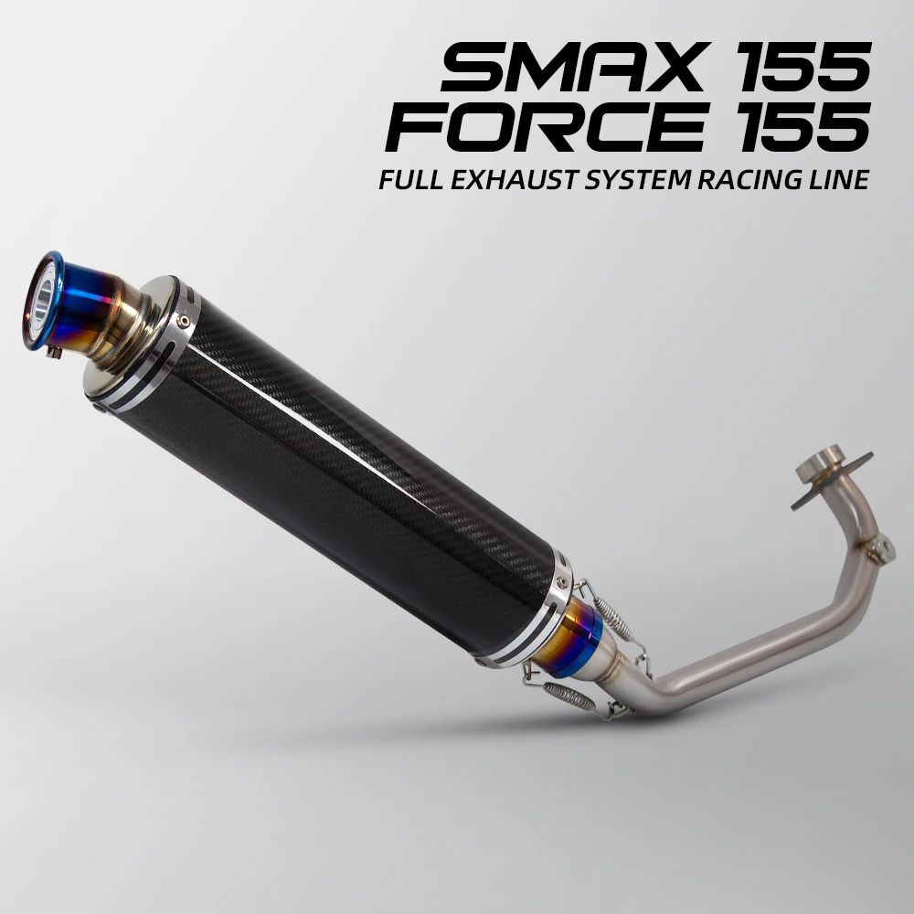 Выхлопная система для мотоциклов Yamaha SMAX SMAX155 FORCE FORCE155: передняя соединительная труба, глушитель, аксессуары для скутеров.
Выхлопная система для мотоциклов Yamaha SMAX SMAX155 FORCE FORCE155: передняя соединительная труба, глушитель, аксессуары для скутеров.