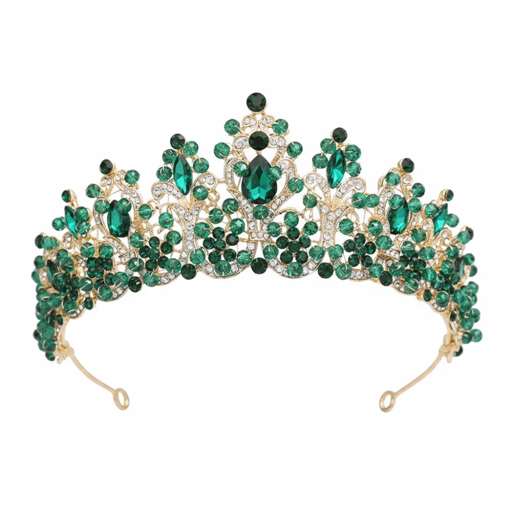Princess Diadem Handmade Bridal Tiara Luxurious Vintage Crystal Crown Sparkling Metallic Baroque Headpiece Bridesmaid
Princess Diadem Handmade Bridal Tiara Luxurious Vintage Crystal Crown Sparkling Metallic Baroque Headpiece Bridesmaid