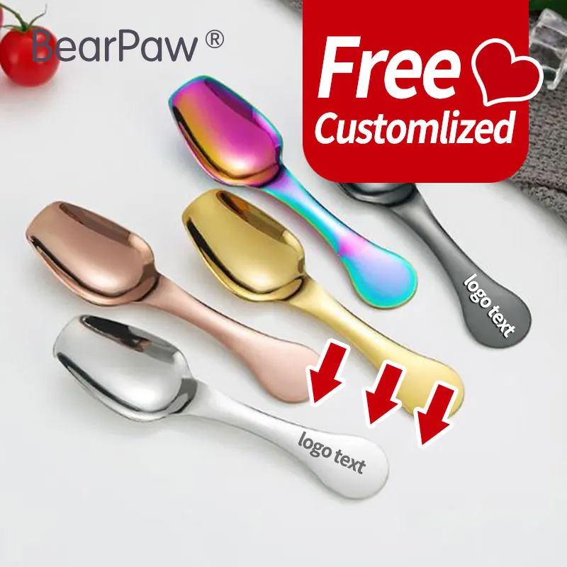 10pcs custom 304 stainless steel Teaspoon,Personalized custom mini ice cream spoon, customized coffee/dessert spoon
10pcs custom 304 stainless steel Teaspoon,Personalized custom mini ice cream spoon, customized coffee/dessert spoon