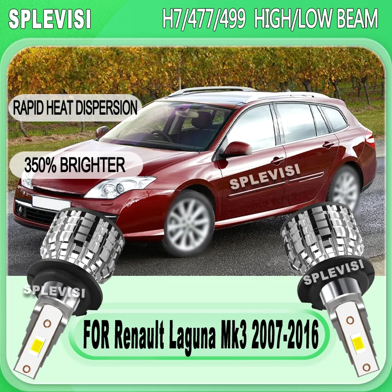 Waterproof Tool-free Installation H7 LED HIGH/LOW BEAM For Renault Laguna Mk3 2007 2008 2009 2010 2011 2012 2013 2014 2015 2016
Waterproof Tool-free Installation H7 LED HIGH/LOW BEAM For Renault Laguna Mk3 2007 2008 2009 2010 2011 2012 2013 2014 2015 2016