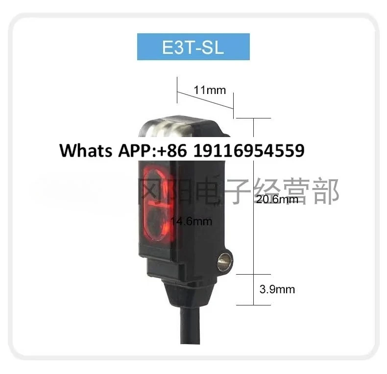 Photoelectric sensor switch amplifier built-in micro beam of light limited reflection E3T-SL21M
Photoelectric sensor switch amplifier built-in micro beam of light limited reflection E3T-SL21M