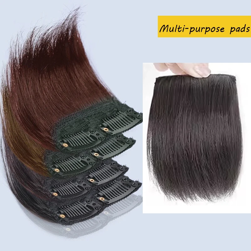 Synthetic Women Fluffy Invisible Seamless Hair Pads Clip In Hair Extension Lining of Natural Hair Top Side Cover Piece
Synthetic Women Fluffy Invisible Seamless Hair Pads Clip In Hair Extension Lining of Natural Hair Top Side Cover Piece