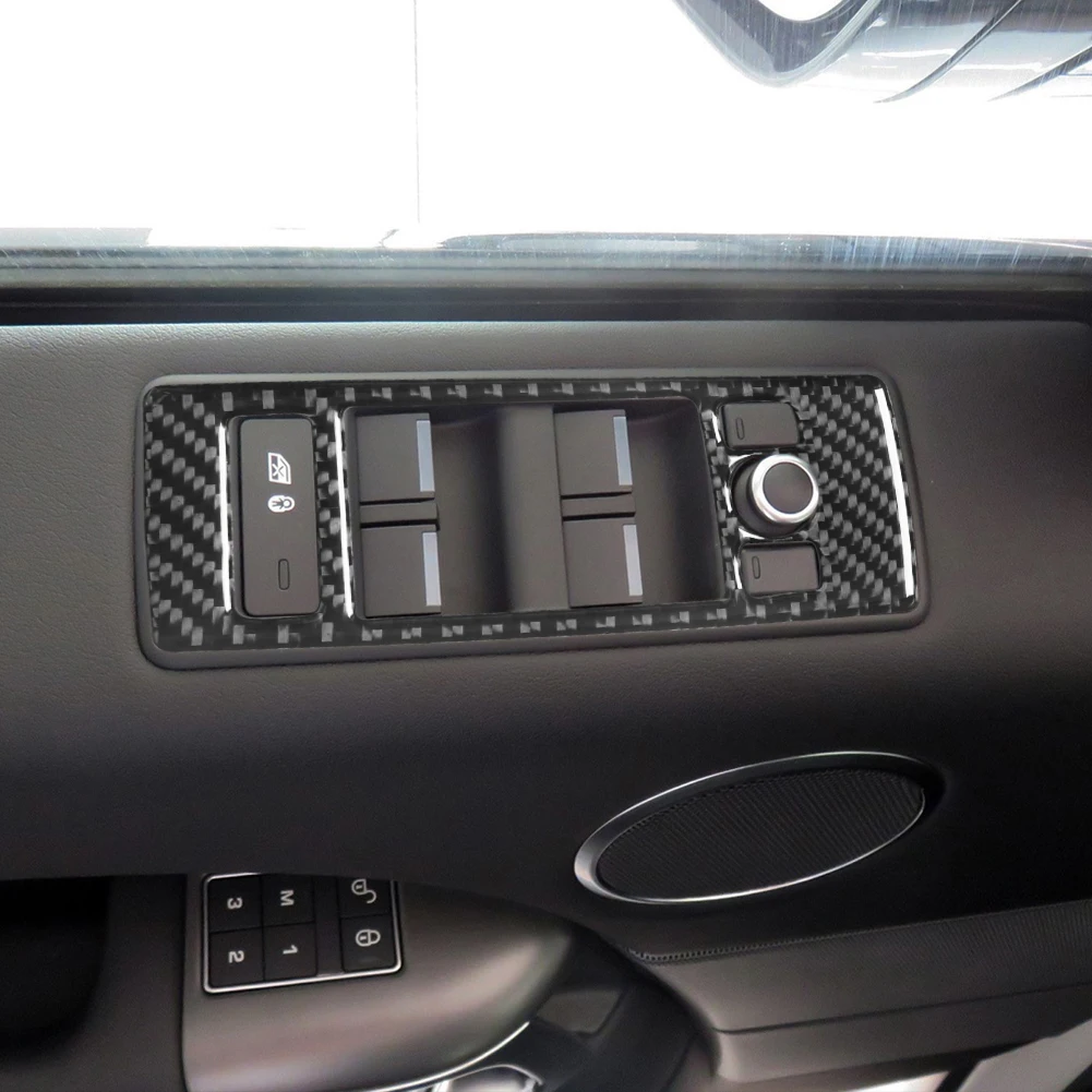 Car Stickers Interior Mouldings Carbon Fibre Window Lifting Decorative Strip Accessories For Land Range Rover Sport 2014-2017
Car Stickers Interior Mouldings Carbon Fibre Window Lifting Decorative Strip Accessories For Land Range Rover Sport 2014-2017