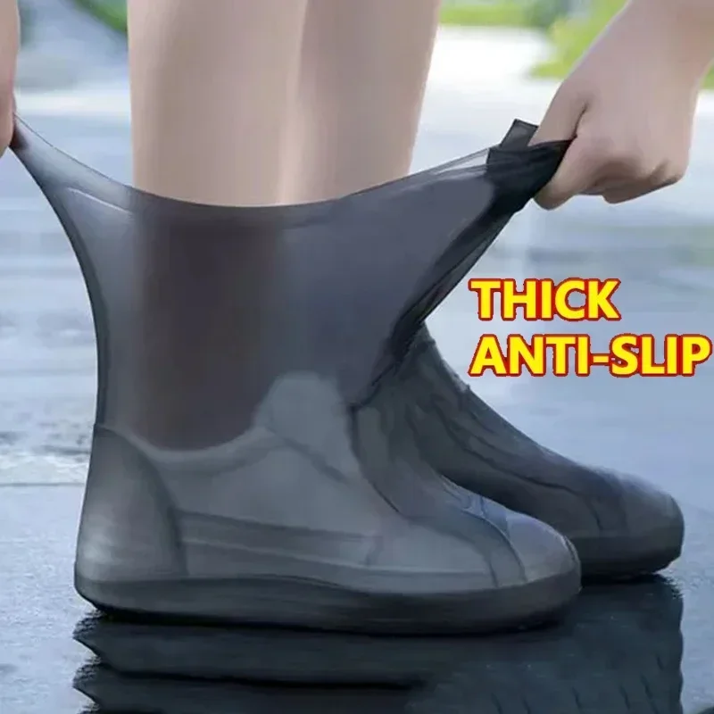 Waterproof Silicone Shoe Covers Reusable Non-Slip Wear-Resistant Rain Shoe Covers Protector Anti-Slip Boot For Outdoor Rainy Day
Waterproof Silicone Shoe Covers Reusable Non-Slip Wear-Resistant Rain Shoe Covers Protector Anti-Slip Boot For Outdoor Rainy Day