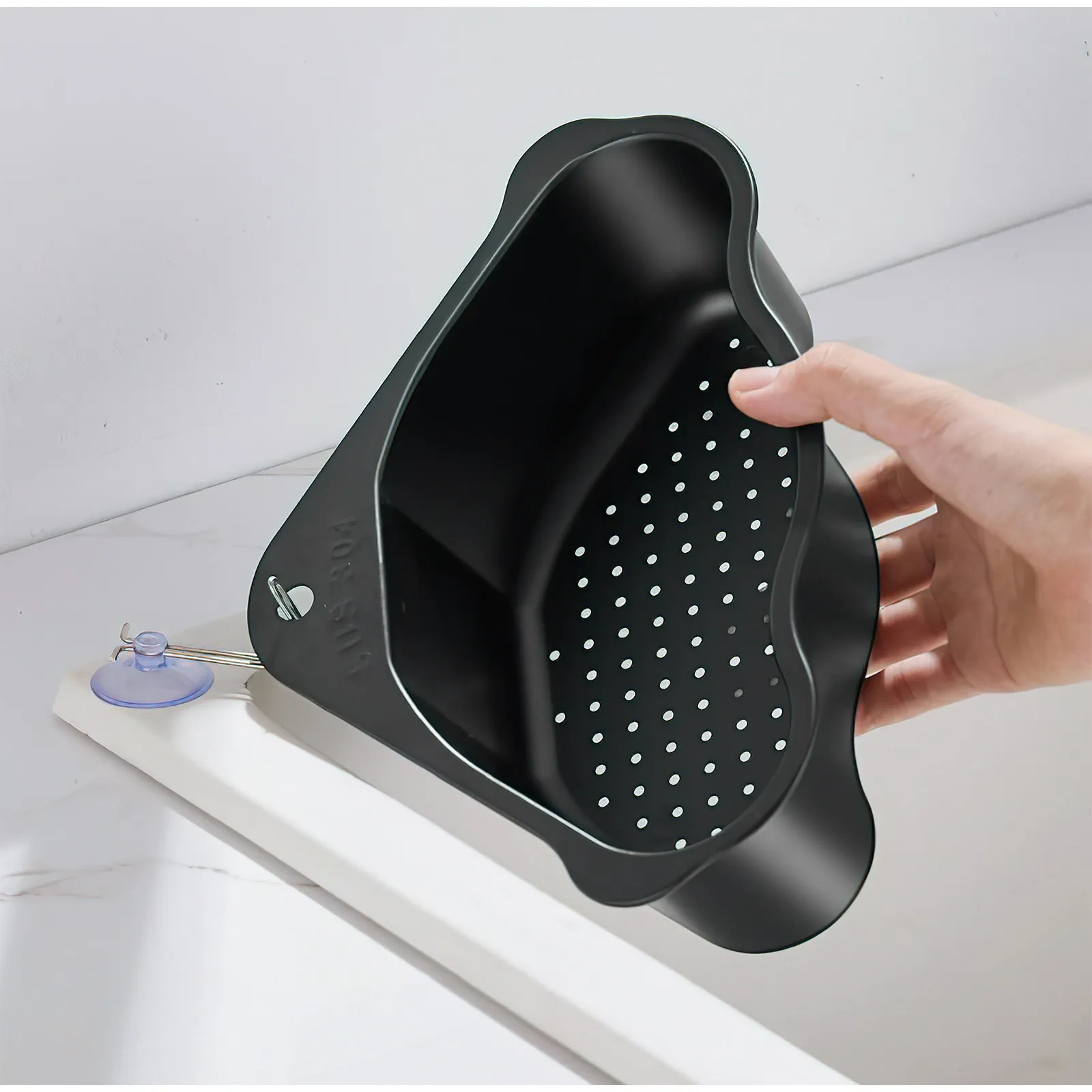 Stainless Steel Kitchen Drain Basket Corner Sink Strainer Reusable Rustproof Compact Triangle Storage Basket for Sink
Stainless Steel Kitchen Drain Basket Corner Sink Strainer Reusable Rustproof Compact Triangle Storage Basket for Sink