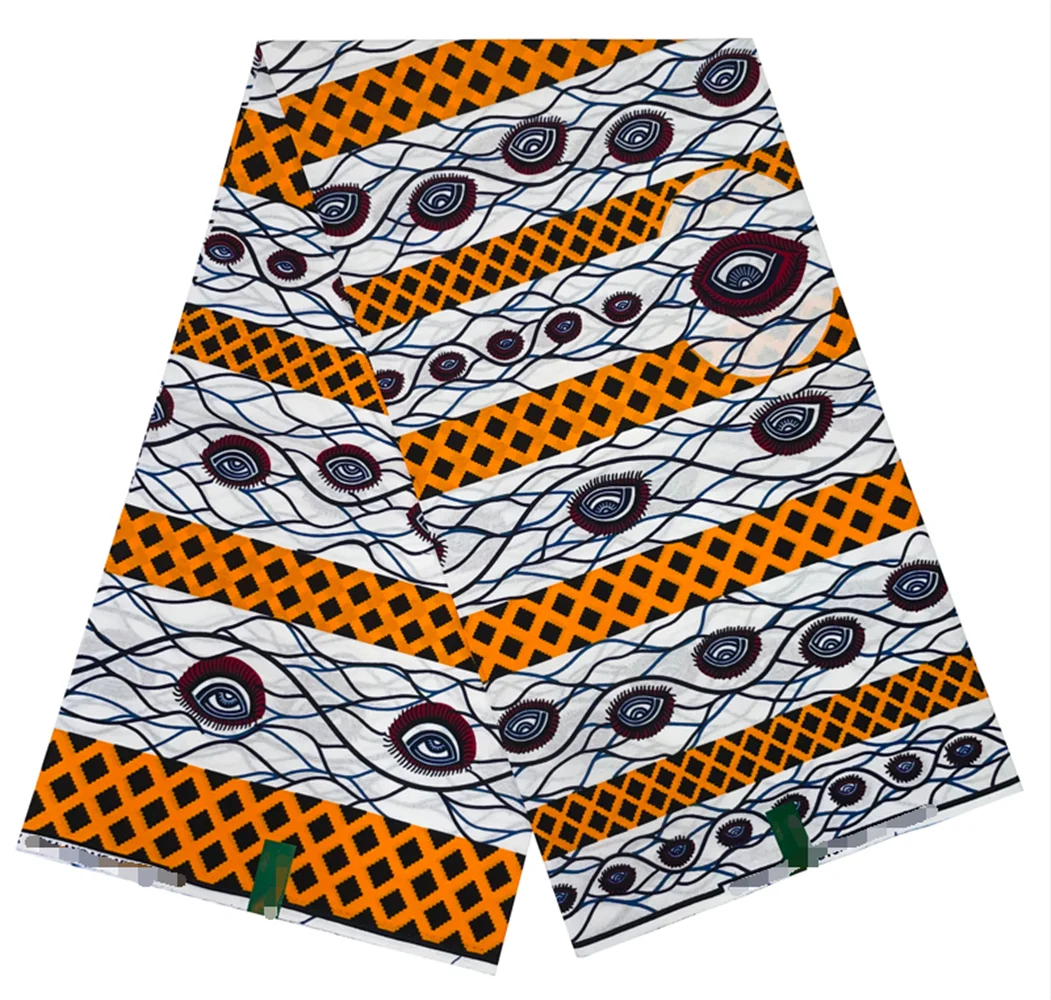 Latest African Wax Prints Fabric Guaranteed Veritable Real Wax Ankara Wax 6Yards African 100% Cotton Fabric For Party Dress
Latest African Wax Prints Fabric Guaranteed Veritable Real Wax Ankara Wax 6Yards African 100% Cotton Fabric For Party Dress
