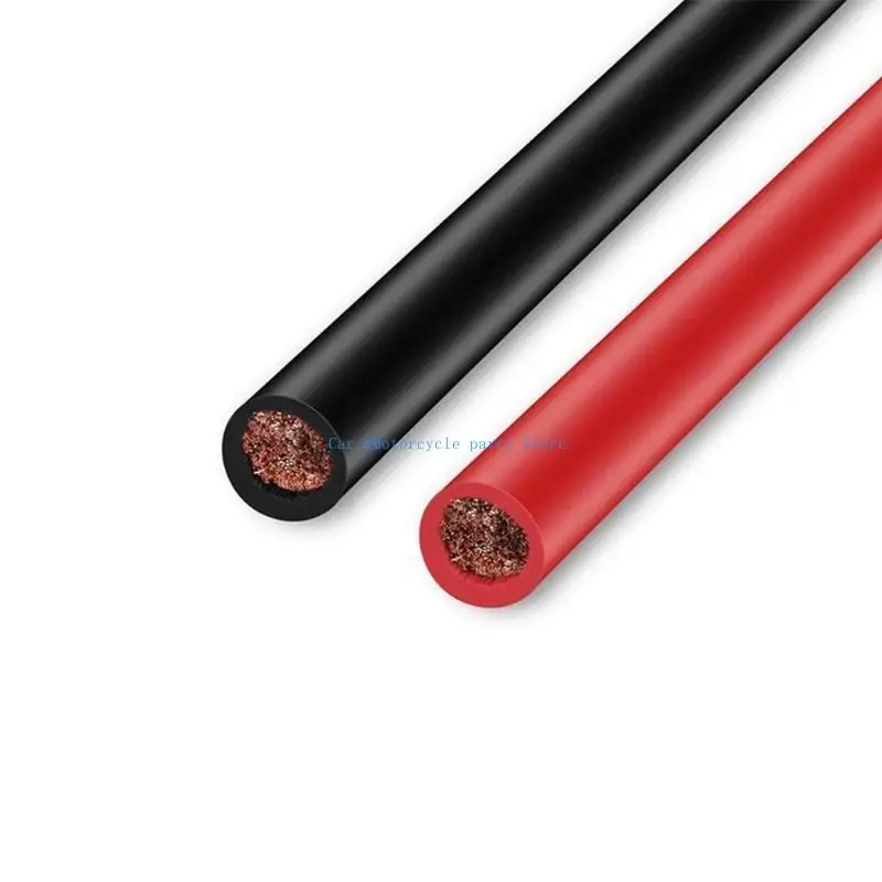 Y9UC 1 Pair 5AWG Power Cord Connection Ground Cable High Power Wire Battery Inverter Cord Car Battery Extension Terminal 12V
Y9UC 1 Pair 5AWG Power Cord Connection Ground Cable High Power Wire Battery Inverter Cord Car Battery Extension Terminal 12V