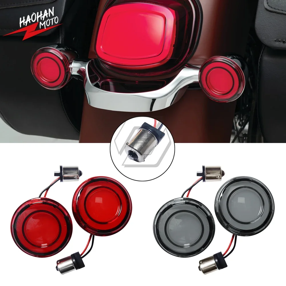 For Harley Touring Sportster XL Models 2002-2021 Motorcycle 1156 Bullet Style LED Rear Turn Signal Conversions
For Harley Touring Sportster XL Models 2002-2021 Motorcycle 1156 Bullet Style LED Rear Turn Signal Conversions