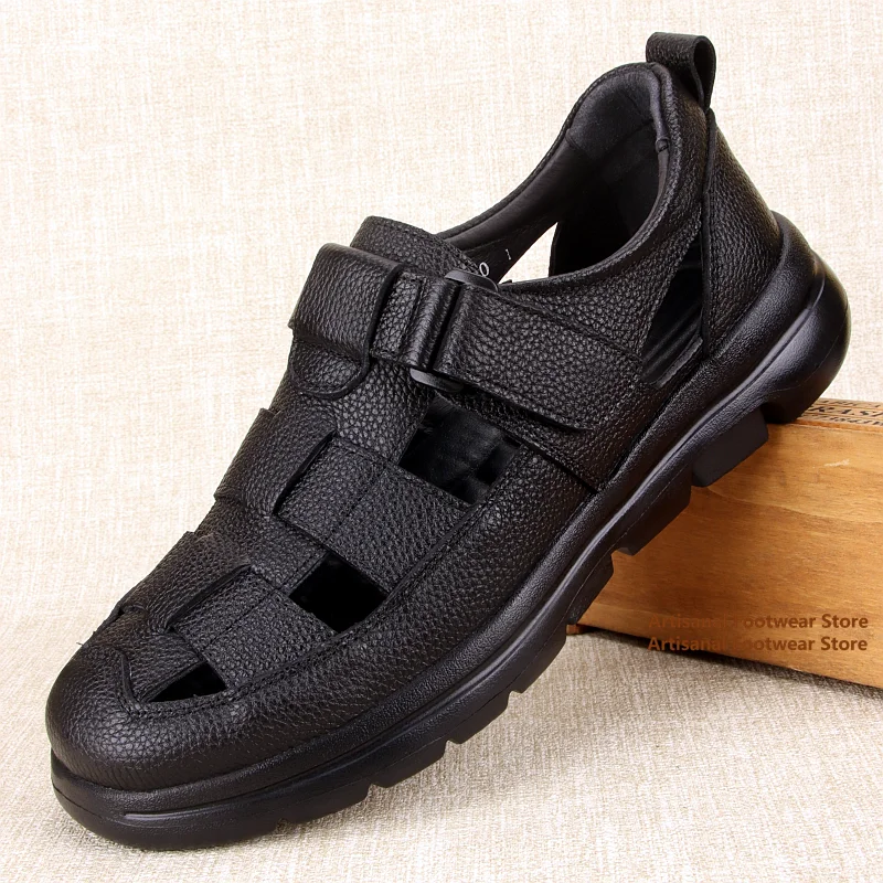 Closed Toe Hollow Cutout Adjustable Strap Men's Sandals Cushioned Thick Non Slip Sole Casual Walking Shoes Trendy Men's Shoes
Closed Toe Hollow Cutout Adjustable Strap Men's Sandals Cushioned Thick Non Slip Sole Casual Walking Shoes Trendy Men's Shoes