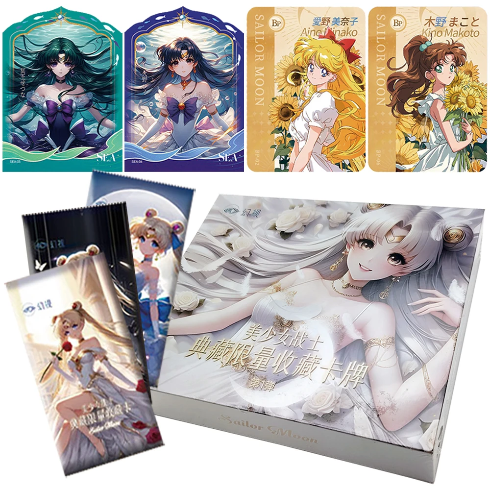 Sailor Moon Japanese Magical Theme Girl Anime Limited Edition Character Card Fans Collection Cute Q-Version Card Toys for Family
Sailor Moon Japanese Magical Theme Girl Anime Limited Edition Character Card Fans Collection Cute Q-Version Card Toys for Family