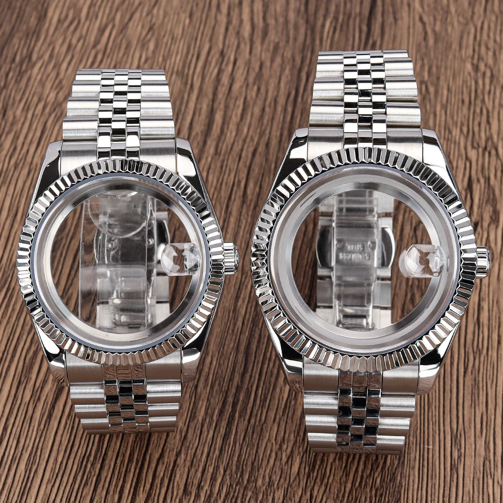 37mm/40mm Steel Watch Case Bracelet For seiko mod parts Fit NH34 NH35 NH36 NH38 NH70 NH72 Top Waterproof Sapphire Crystal
37mm/40mm Steel Watch Case Bracelet For seiko mod parts Fit NH34 NH35 NH36 NH38 NH70 NH72 Top Waterproof Sapphire Crystal