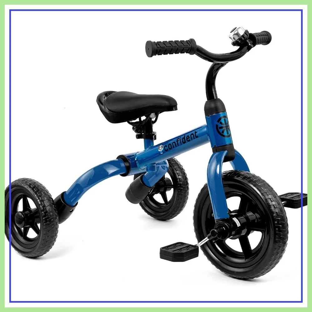 3 in 1 Folding Tricycle for Toddlers, Adjustable Seat & Detachable Pedal, Blue
3 in 1 Folding Tricycle for Toddlers, Adjustable Seat & Detachable Pedal, Blue