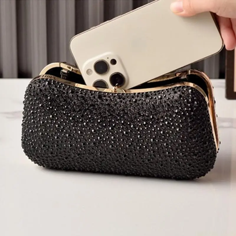 X90D Elegant Rhinestones Clutches Purses for Women Formal Party Evening Bag Handbags Crossbody Bag for Wedding Cocktail
X90D Elegant Rhinestones Clutches Purses for Women Formal Party Evening Bag Handbags Crossbody Bag for Wedding Cocktail