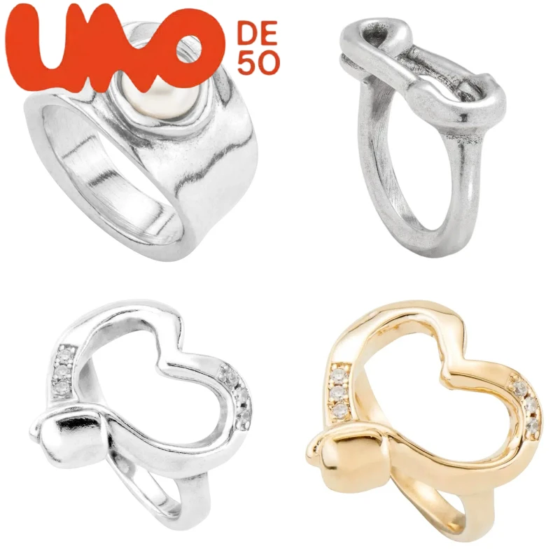 UNOde50 2025 Ring, High-End Silver Plated S925 & Gold 14K Plated, Chic Design, Boost Your Appeal, Great Deal
UNOde50 2025 Ring, High-End Silver Plated S925 & Gold 14K Plated, Chic Design, Boost Your Appeal, Great Deal