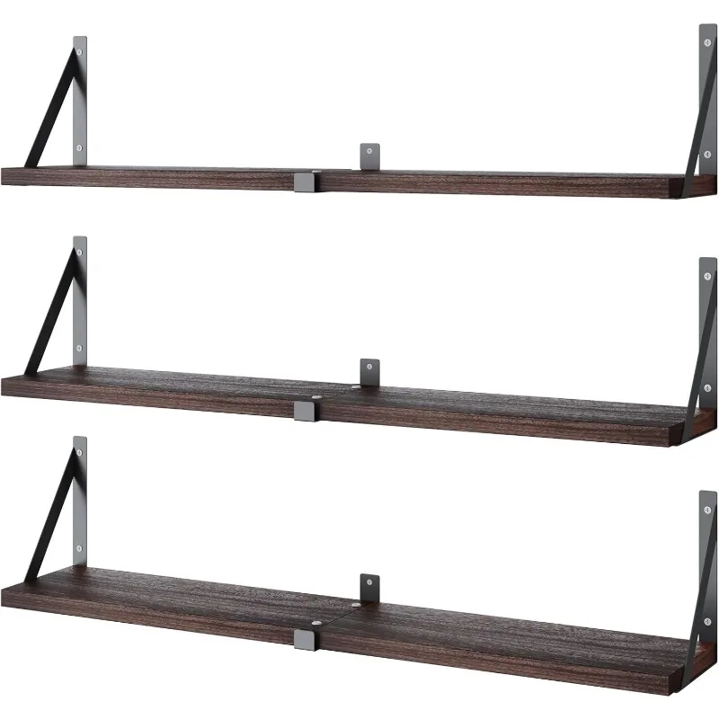 Floating Bookshelf ,33inch, Wall Mounted Shelves for Living Room, Kitchen Organization,Bathroom, Bedroom Décor
Floating Bookshelf ,33inch, Wall Mounted Shelves for Living Room, Kitchen Organization,Bathroom, Bedroom Décor