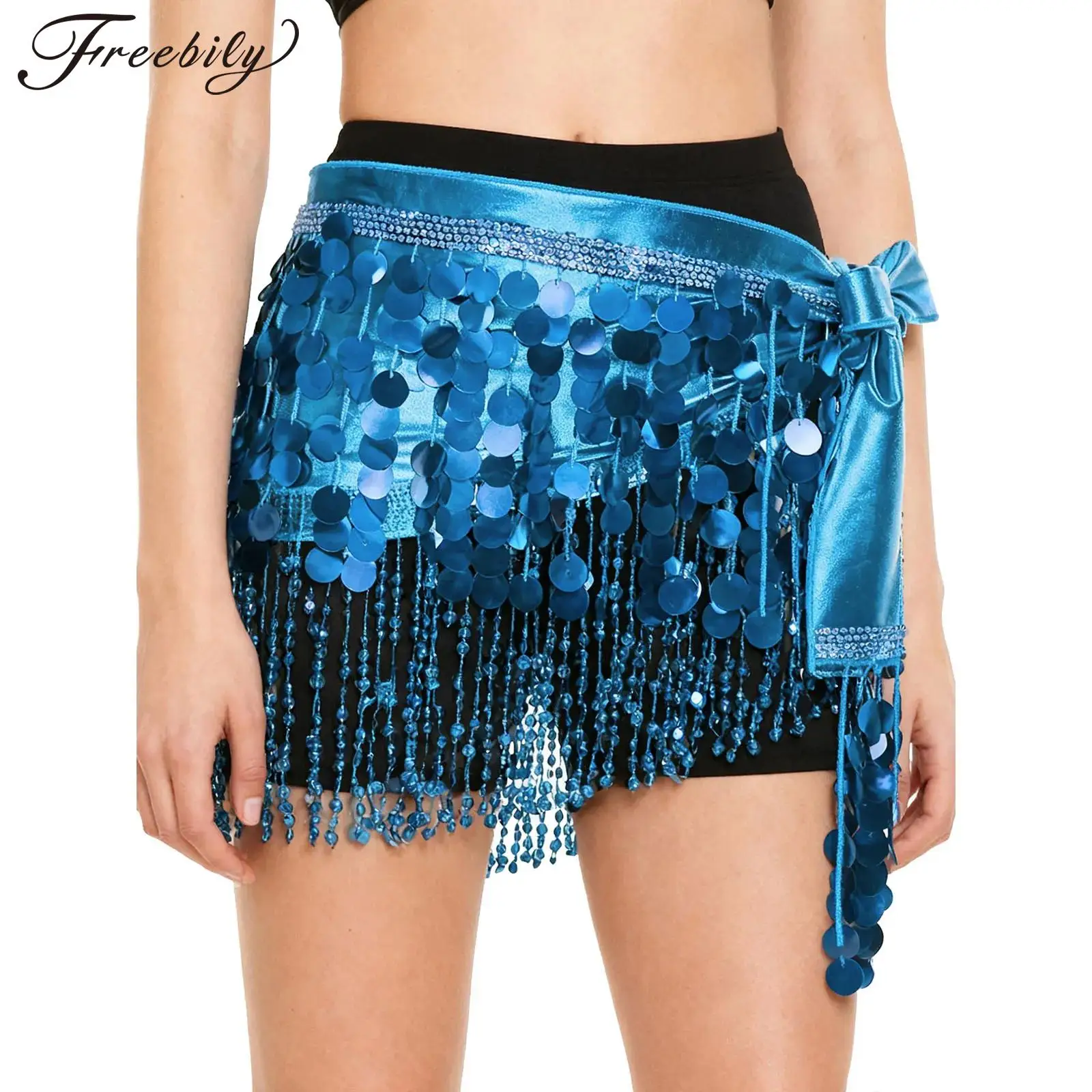 Adults Wrap Skirt Dancewear Womens Glittery Belly Dance Costumes Sequin Tassel Skirts Fringed Latin Metallic Shiny Hip Scarf
Adults Wrap Skirt Dancewear Womens Glittery Belly Dance Costumes Sequin Tassel Skirts Fringed Latin Metallic Shiny Hip Scarf