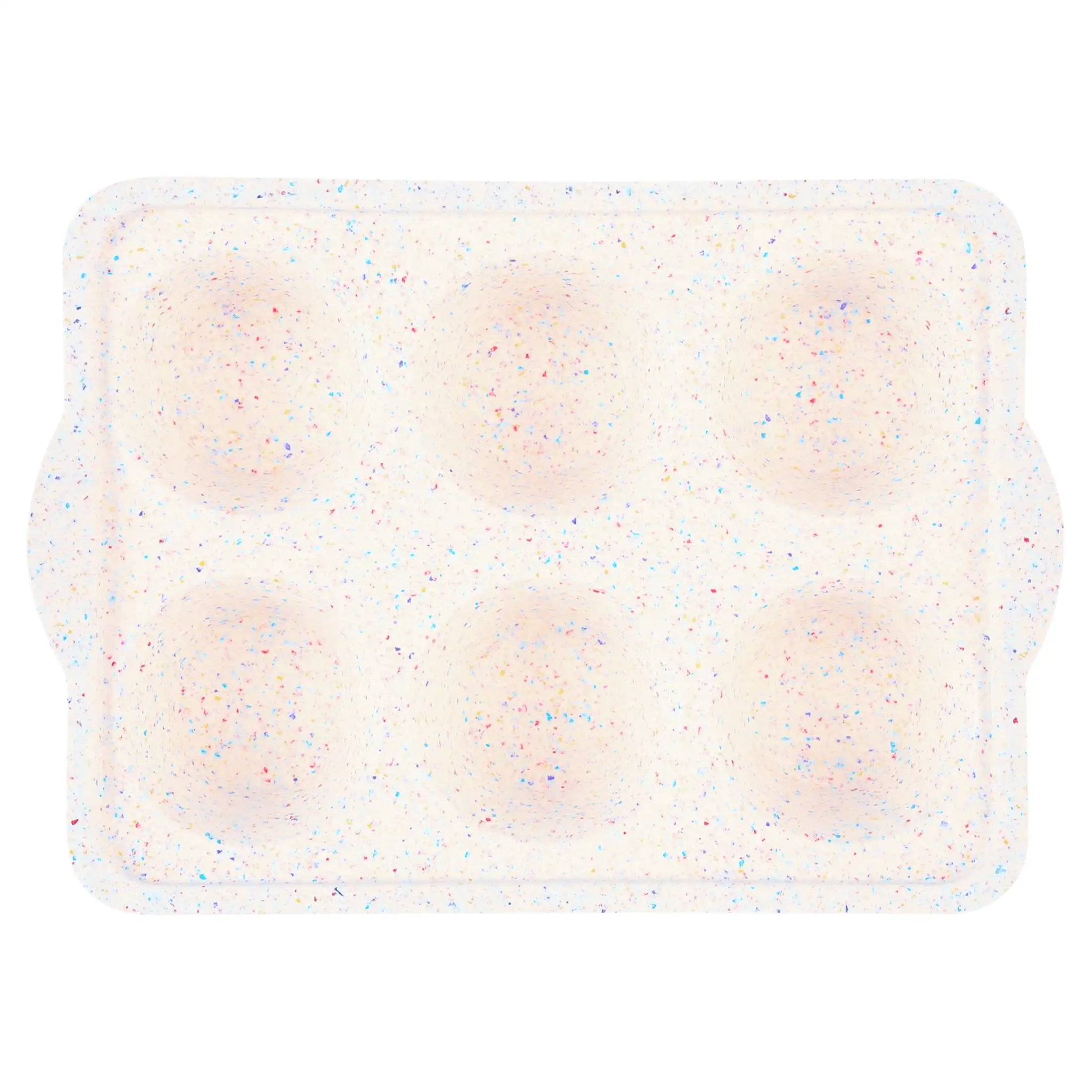 Silicone 6 Count Jumbo Muffin Pan, Granite, Dishwasher Safe, Easy Release
Silicone 6 Count Jumbo Muffin Pan, Granite, Dishwasher Safe, Easy Release