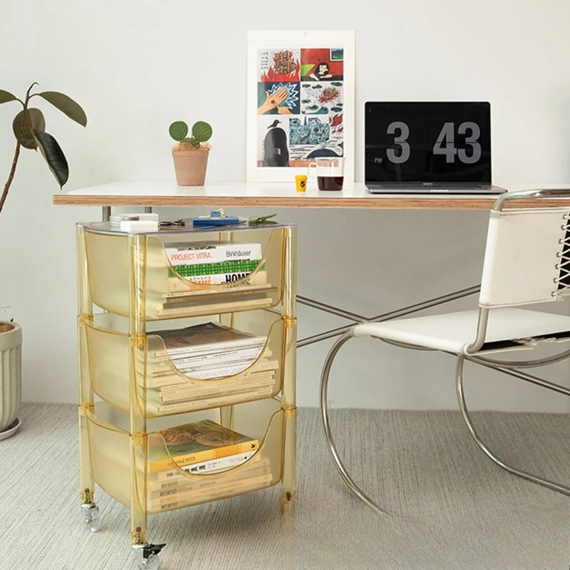 Nordic ins Multifunctional bedside table Storage cabinet Household transparent rack Kitchen locker Mobile trolley
Nordic ins Multifunctional bedside table Storage cabinet Household transparent rack Kitchen locker Mobile trolley