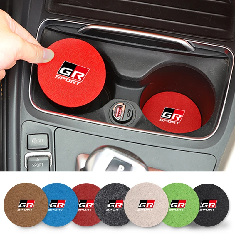 2PCS Car Coasters Cup Holder Mat Insert Drinks Coaster For Toyota GR Sport Corolla Yaris Camry Prius RAV4 CHR Key Accessories
2PCS Car Coasters Cup Holder Mat Insert Drinks Coaster For Toyota GR Sport Corolla Yaris Camry Prius RAV4 CHR Key Accessories