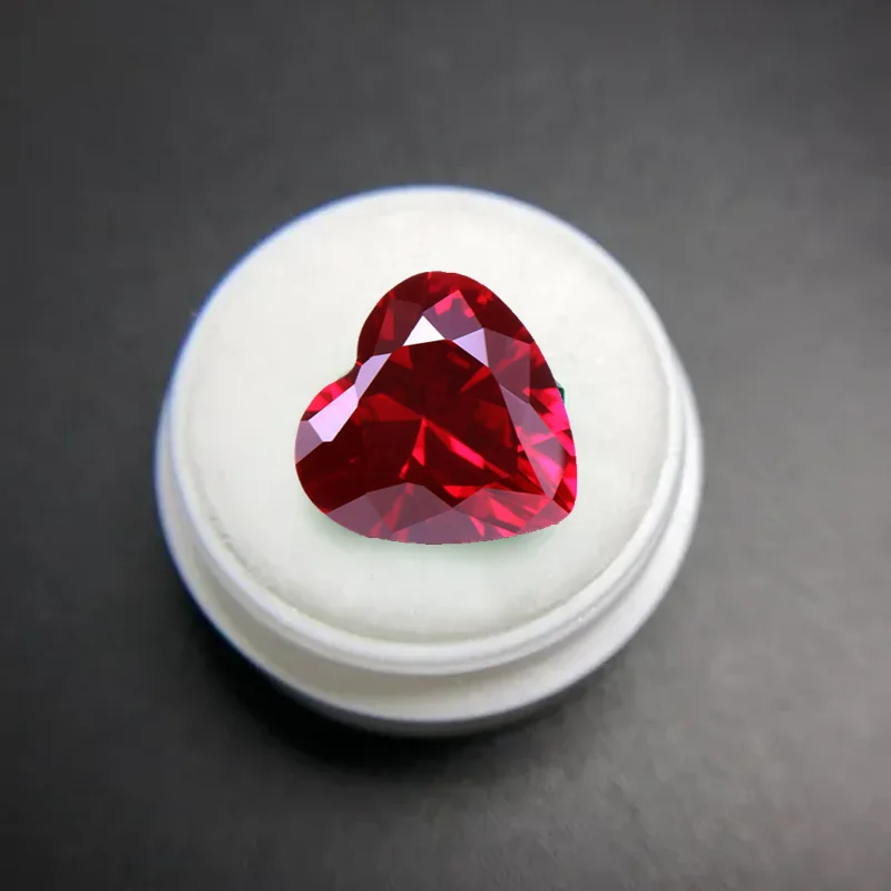 Pretty Ruby Loose Gems Fluorescent Stone Heart Cut VVS Gems for Jewelry Accessories and Collections DIY Materials Gems
Pretty Ruby Loose Gems Fluorescent Stone Heart Cut VVS Gems for Jewelry Accessories and Collections DIY Materials Gems