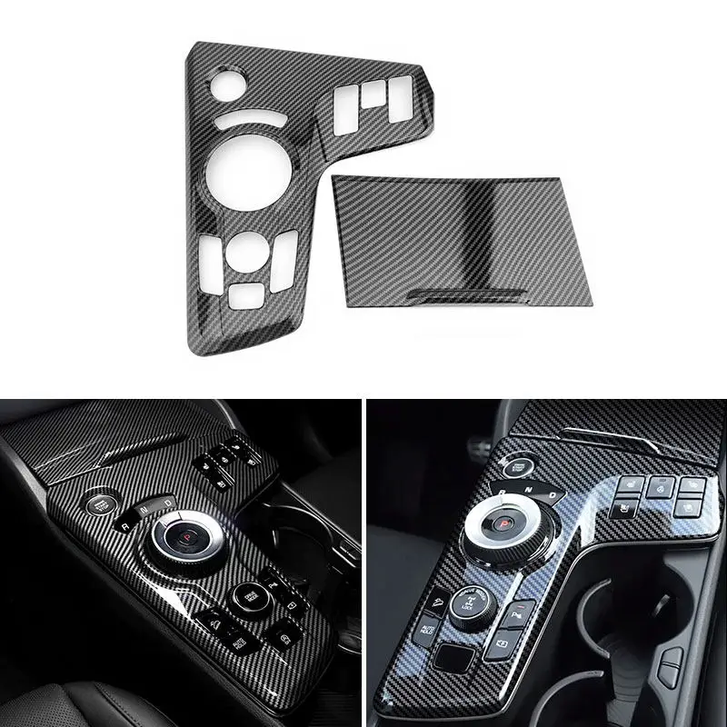 LHD 2pcs Carbon Fiber Texture Car Accessories ABS Center Gear Shift Panel Cover Trim For KIA Sportage NQ5 2022 2023 2024
LHD 2pcs Carbon Fiber Texture Car Accessories ABS Center Gear Shift Panel Cover Trim For KIA Sportage NQ5 2022 2023 2024