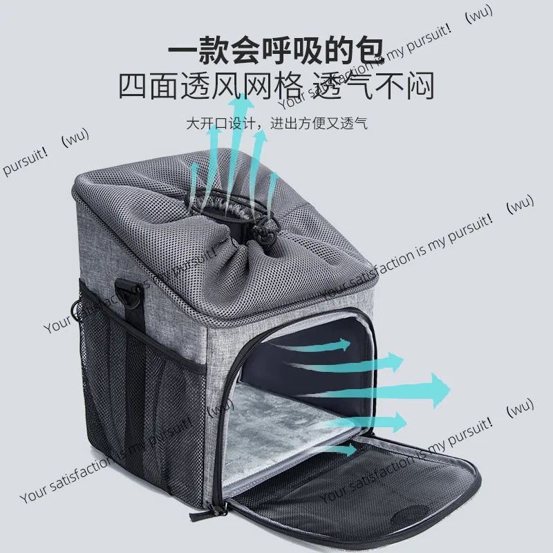 single shoulder large-capacity pet bag, breathable cat bag, pet bicycle portable bag when going out
single shoulder large-capacity pet bag, breathable cat bag, pet bicycle portable bag when going out