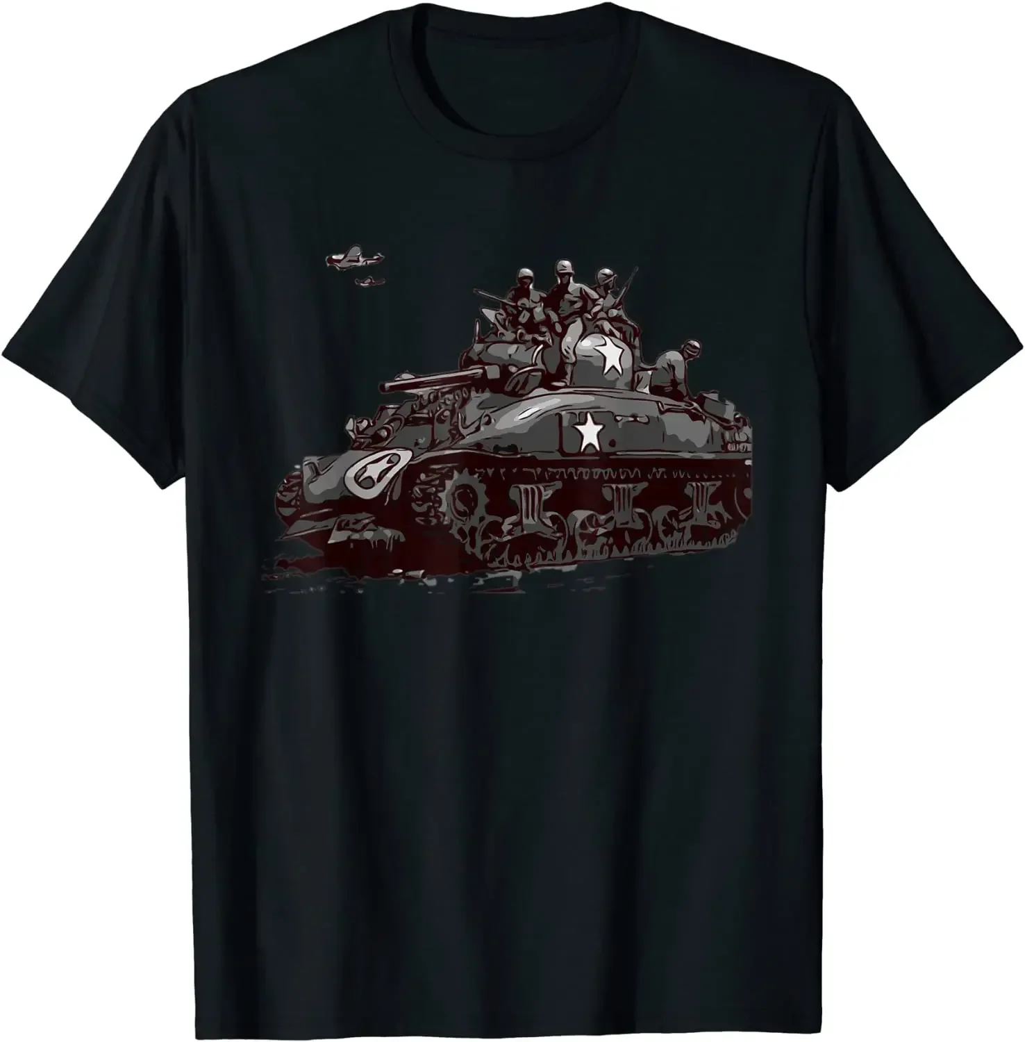 M4 Sherman Medium Tank WW2 Armored Men T-Shirt Short Casual 100% COTTON O-Neck Men Clothing
M4 Sherman Medium Tank WW2 Armored Men T-Shirt Short Casual 100% COTTON O-Neck Men Clothing