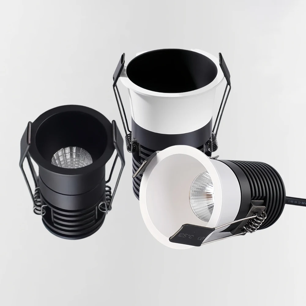 Recessed Dimmable Anti Glare COB LED Downlights 7W 9W 12W 15W LED Ceiling Lamp AC85-265V LED Ceiling Spot Lights Indoor Lighting
Recessed Dimmable Anti Glare COB LED Downlights 7W 9W 12W 15W LED Ceiling Lamp AC85-265V LED Ceiling Spot Lights Indoor Lighting