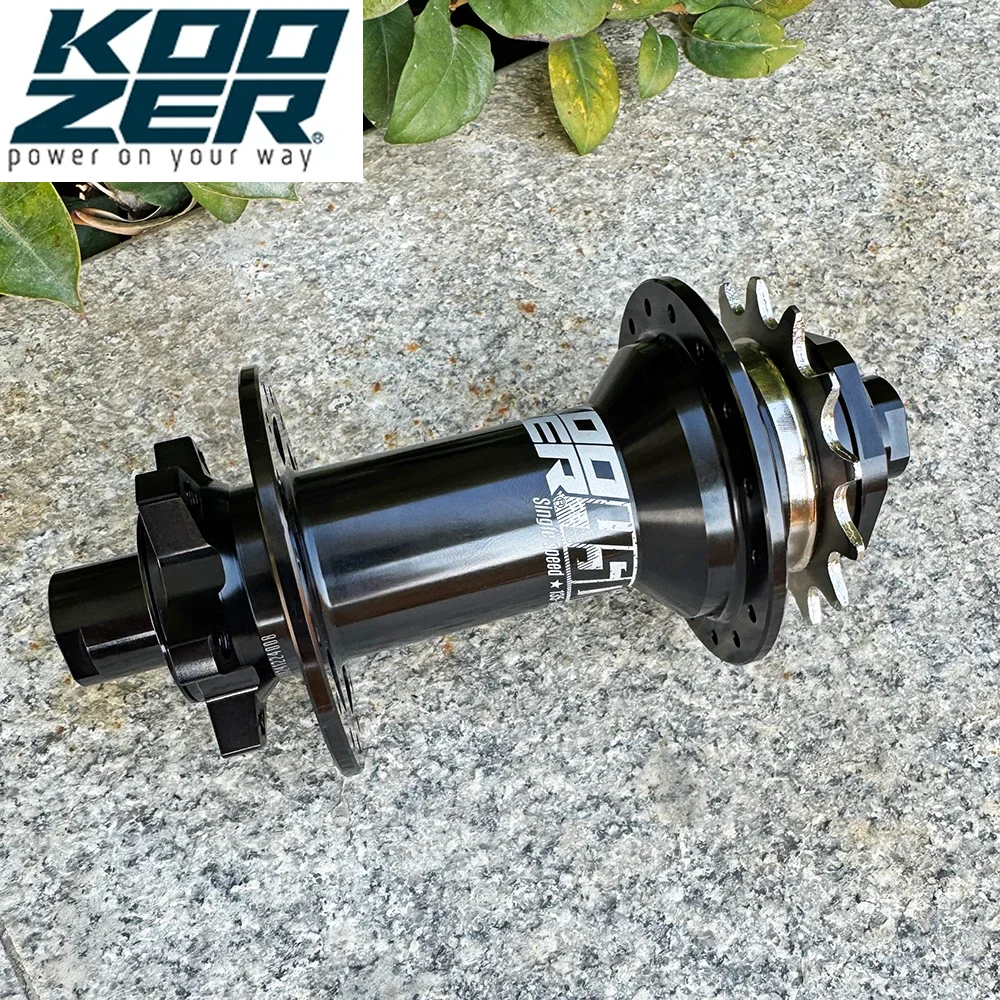 Koozer 450 Bearing Hub Single Speed 32H 120 Click Disc Brake THRU Axle 10x135 12x135 12x142 MTB
Koozer 450 Bearing Hub Single Speed 32H 120 Click Disc Brake THRU Axle 10x135 12x135 12x142 MTB