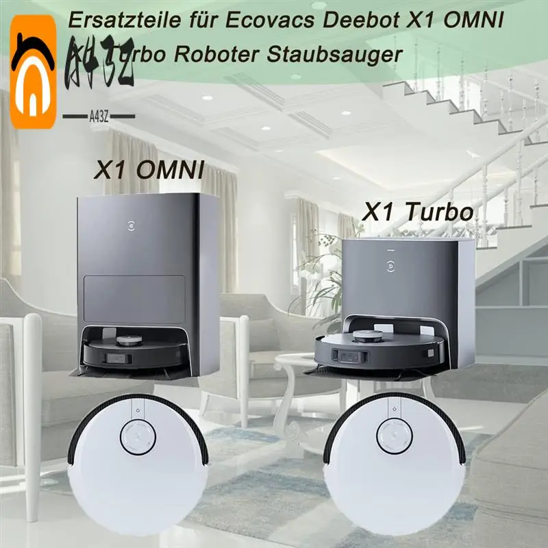 A43Z-Для Ecovacs Deebot X1 Omni X1 Turbo Робот-пылесос Основная боковая щетка HEPA-фильтры Швабра Тканевые мешки для пыли Запасные части
A43Z-Для Ecovacs Deebot X1 Omni X1 Turbo Робот-пылесос Основная боковая щетка HEPA-фильтры Швабра Тканевые мешки для пыли Запасные части
