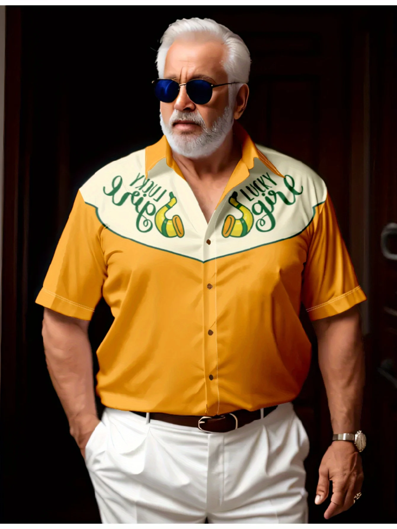 2025 Fashion Summer Men's Retro Fashion Leisure Travel Large Men's Short Sleeve Shirt
2025 Fashion Summer Men's Retro Fashion Leisure Travel Large Men's Short Sleeve Shirt