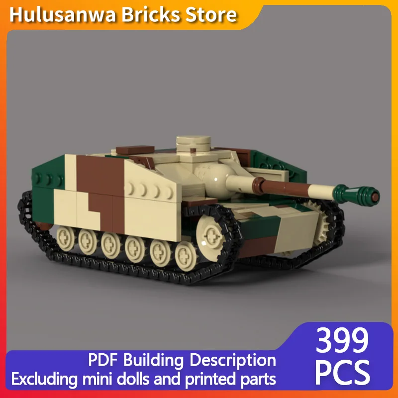 Stug III G WW2 Военные танки Модель MOC Строительные кирпичи Военное оборудование Модульная технология Подарок Праздник Сборка Детский игрушечный костюм 
Stug III G WW2 Военные танки Модель MOC Строительные кирпичи Военное оборудование Модульная технология Подарок Праздник Сборка Детский игрушечный костюм