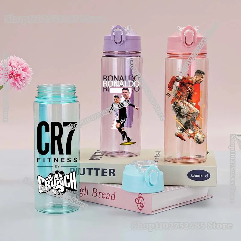 Cristiano Ronaldo CR7 Plastic Water Cup Portable Outdoor Straw Bottle Children's Transparent Jars with Strap Summer Sport Gym
Cristiano Ronaldo CR7 Plastic Water Cup Portable Outdoor Straw Bottle Children's Transparent Jars with Strap Summer Sport Gym