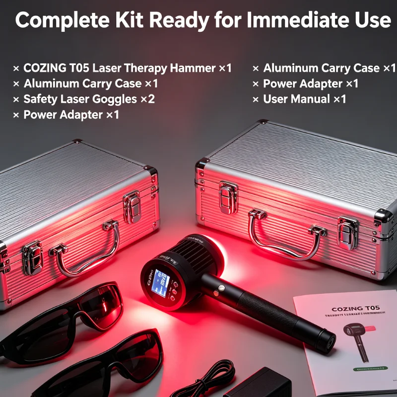 Cold Laser Therapy Equipment 5W for Humans & Pets Reduce Inflammation Swelling Speed Up Wound Healing Sports Injury Repair
Cold Laser Therapy Equipment 5W for Humans & Pets Reduce Inflammation Swelling Speed Up Wound Healing Sports Injury Repair