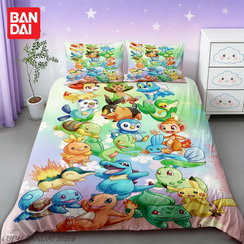Pikachu Bedding Set Anime Pokemon Quilt Cover For Boys Kids Teens Girls Pokemon Quilt Cover Pillowcases Gift
Pikachu Bedding Set Anime Pokemon Quilt Cover For Boys Kids Teens Girls Pokemon Quilt Cover Pillowcases Gift