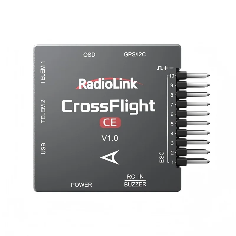 Контроллер полета RadioLink CrossFlight-CE 2-12S 10 ШИМ FC с высокой динамичностью для FPV дрона, мультиротора, гоночного дрона, самолета, автомобиля, лодки
Контроллер полета RadioLink CrossFlight-CE 2-12S 10 ШИМ FC с высокой динамичностью для FPV дрона, мультиротора, гоночного дрона, самолета, автомобиля, лодки