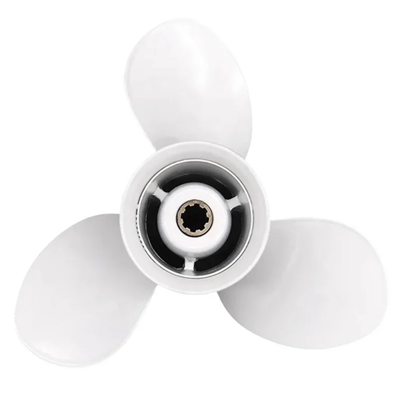 High-Quality 63V-45952-00-EL 3-Blade Propeller For Yamaha 9.9HP & 15HP Engines, OEM Replacement-A02G
High-Quality 63V-45952-00-EL 3-Blade Propeller For Yamaha 9.9HP & 15HP Engines, OEM Replacement-A02G