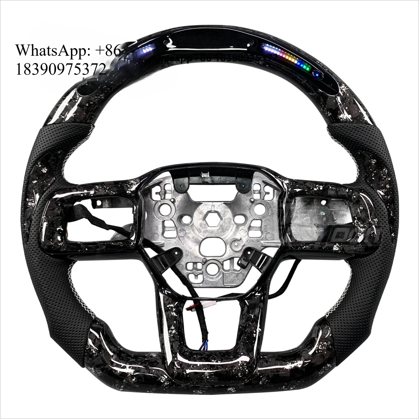Upgraded Style for 7th-Gen GT GT500 GTD S650 Custom Forged Carbon Fiber Steering Wheel with LED Display & Heating
Upgraded Style for 7th-Gen GT GT500 GTD S650 Custom Forged Carbon Fiber Steering Wheel with LED Display & Heating