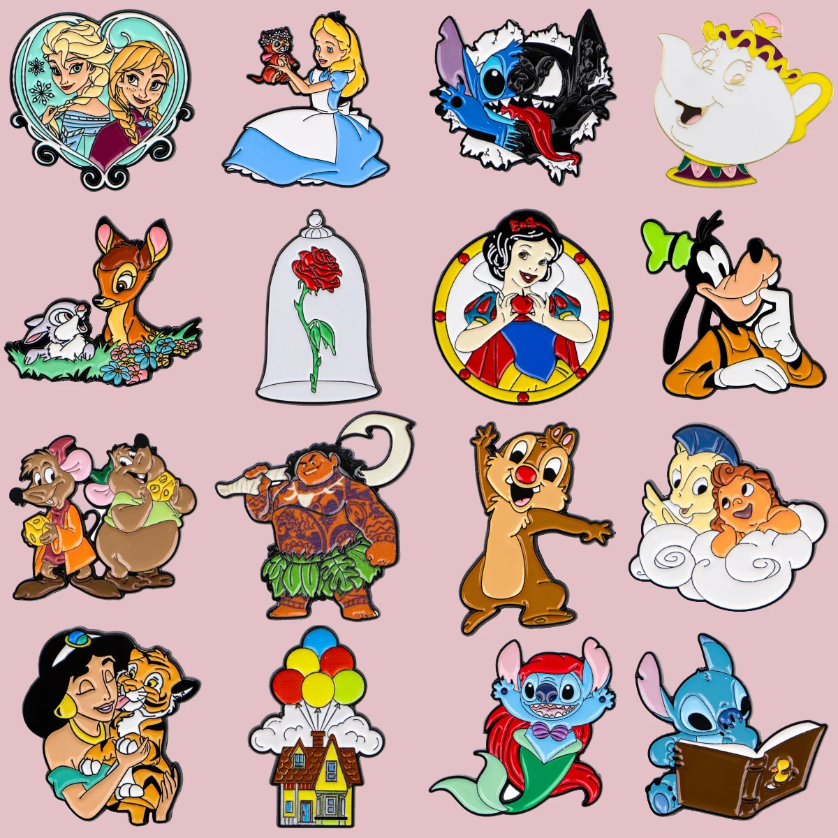 Cute Stitch Enamel Pin Cartoon Badges on Backpack Women's Brooches Pins Clothes Decorations Cosplay Accessories Kids Gift Toys
Cute Stitch Enamel Pin Cartoon Badges on Backpack Women's Brooches Pins Clothes Decorations Cosplay Accessories Kids Gift Toys