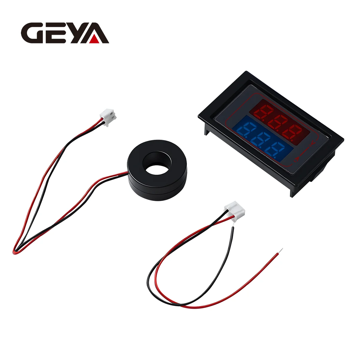 GEYA AC 500V 100A Digital Volt Amp Meter LED 2in1 Multimeter 2-Wire Voltage Amperage Tester Gauge with Current Transformer
GEYA AC 500V 100A Digital Volt Amp Meter LED 2in1 Multimeter 2-Wire Voltage Amperage Tester Gauge with Current Transformer