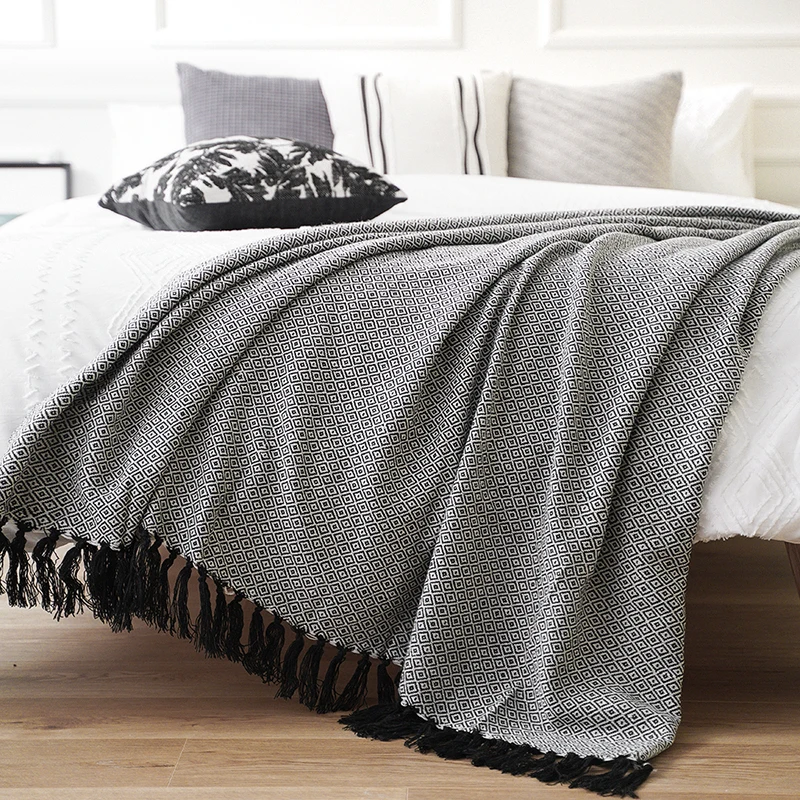 Sofa Blankets Blanket Bedding Knitted Blanket Nordic ins Hotel Homestay Decorative Blanket Cover Blanket Model Bed End Blankets
Sofa Blankets Blanket Bedding Knitted Blanket Nordic ins Hotel Homestay Decorative Blanket Cover Blanket Model Bed End Blankets