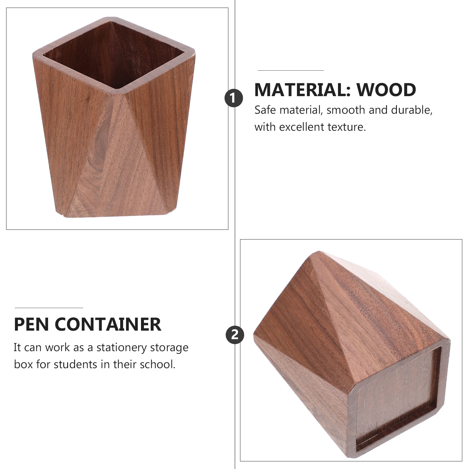 Wooden Texture Wide Uses Creative Design Pen Wood Storage Basket Basket Practical Desktop Pen Holder Decor Gift
Wooden Texture Wide Uses Creative Design Pen Wood Storage Basket Basket Practical Desktop Pen Holder Decor Gift