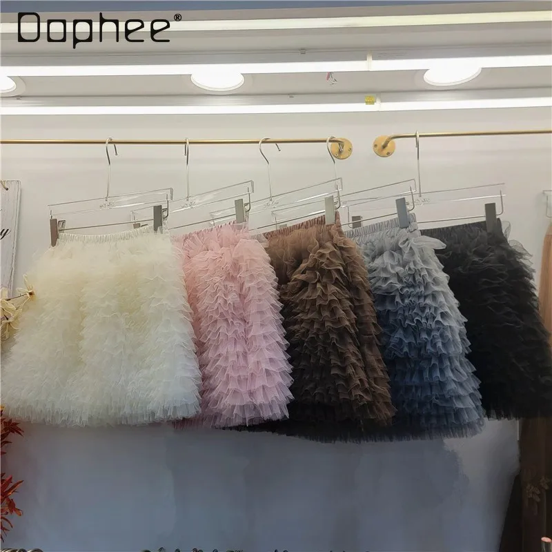 2025 Autumn New Fashion Ins Trend Loose Casual Versatile Patchwork Lace Cake Skirt for Women Mini Skirt
2025 Autumn New Fashion Ins Trend Loose Casual Versatile Patchwork Lace Cake Skirt for Women Mini Skirt