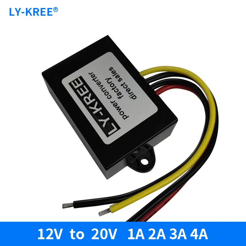 Step Up Voltage Converter 12V to 20V DC Adapter DC Converter 9-16V to 20V 5A 8A 10A Regulator Power Adapter Inverter Boost
Step Up Voltage Converter 12V to 20V DC Adapter DC Converter 9-16V to 20V 5A 8A 10A Regulator Power Adapter Inverter Boost