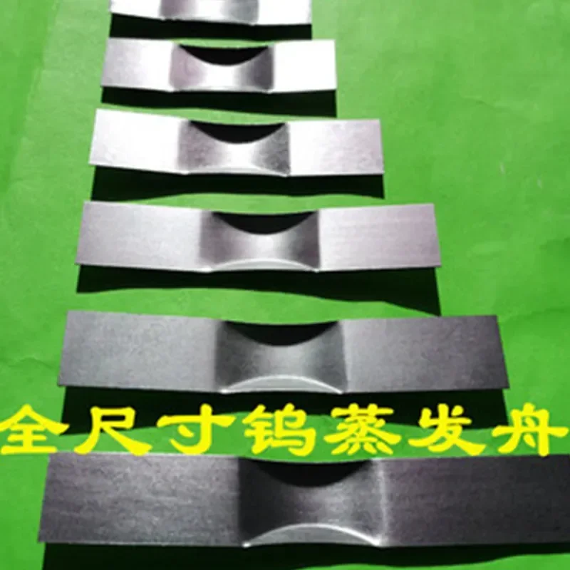 10pcs Length 50mm 60mm 70mm 80mm 90mm 100mm Thermal Tungsten Boats W Pure Evaporation Source Tungsten Boat
10pcs Length 50mm 60mm 70mm 80mm 90mm 100mm Thermal Tungsten Boats W Pure Evaporation Source Tungsten Boat
