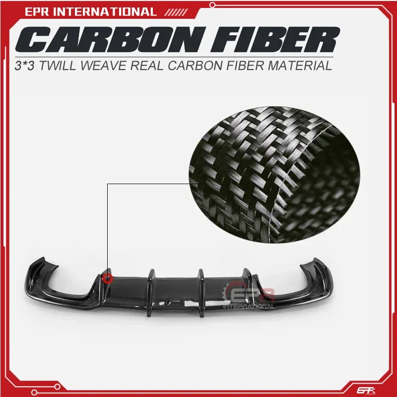 Car-styling For Audi S3 Sedan Only 18-19 KB Style Carbon Fiber Rear Diffuser Glossy Finish Bumper Splitter Kit Fibre Drift Trim
Car-styling For Audi S3 Sedan Only 18-19 KB Style Carbon Fiber Rear Diffuser Glossy Finish Bumper Splitter Kit Fibre Drift Trim