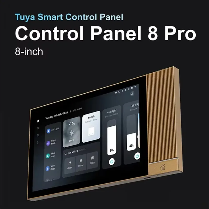 2025 New Design Smart Home 8" Smart Screen Control Panel with Built in Alexa Voice Control Asian/US/EU Standard 
2025 New Design Smart Home 8" Smart Screen Control Panel with Built in Alexa Voice Control Asian/US/EU Standard